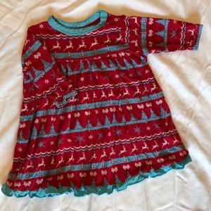 Kickee Pants Christmas dress